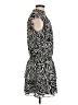 1.State 100% Polyester Animal Print Black Casual Dress Size M - photo 4