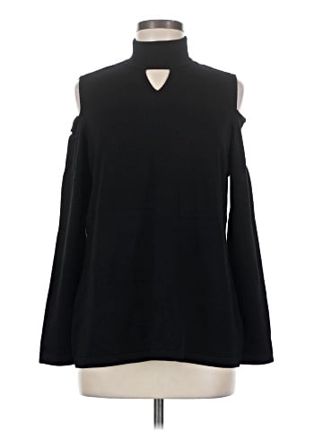 Susan Graver Long Sleeve Top (view 1)