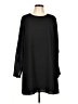 BCBGeneration 100% Polyester Solid Black Casual Dress Size L - photo 1