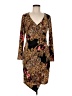 Thalia Sodi Animal Print Brown Cocktail Dress Size M - photo 1