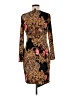 Thalia Sodi Animal Print Brown Cocktail Dress Size M - photo 2