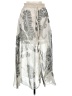 Scandal Silver Ivory Casual Skirt Size M (estimated) - photo 1