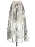 Scandal Silver Ivory Casual Skirt Size M (estimated) - photo 2