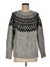 Treasure & Bond Chevron-herringbone Gray Pullover Sweater Size M - photo 1