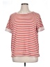 Lands' End Stripes Red Short Sleeve T-Shirt Size XL - photo 1