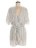 Cupshe 100% Rayon Chevron-herringbone Ivory Romper Size M - photo 1