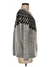 Treasure & Bond Chevron-herringbone Gray Pullover Sweater Size M - photo 4