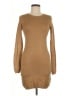 Forever 21 Solid Tan Casual Dress Size M - photo 1