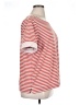Lands' End Stripes Red Short Sleeve T-Shirt Size XL - photo 4