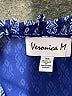 Veronica M. Print Blue Casual Dress Size XS - photo 7