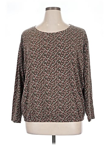 Lands' End 3/4 Sleeve T-Shirt (view 1)