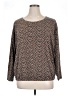 Lands' End Tweed Brown 3/4 Sleeve T-Shirt Size 1X - photo 1