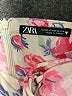 Zara Floral Pink Cocktail Dress Size XS - photo 7