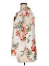 Counterparts 100% Polyester Floral Ivory Short Sleeve Blouse Size XL - photo 5