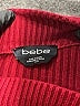 Bebe Burgundy Turtleneck Sweater Size M - photo 7