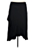 Lands' End Solid Black Formal Skirt Size L - photo 1