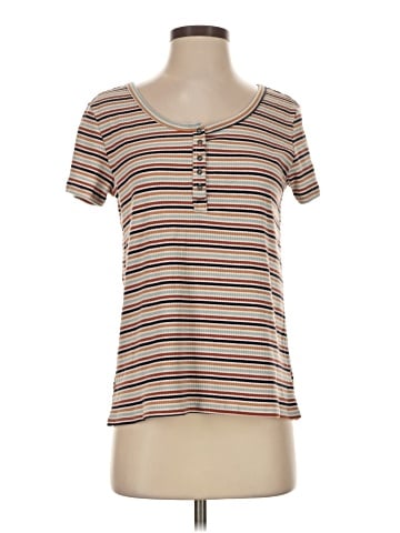 American Eagle Outfitters Short Sleeve Henley (view 1)