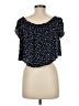 Cotton On Black Short Sleeve Blouse Size M - photo 2