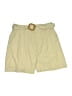 Mine Yellow Khaki Shorts Size M - photo 1