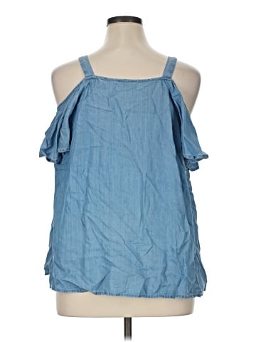 Crown & Ivy Sleeveless Blouse (view 2)