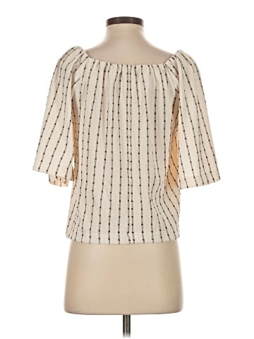 Ann Taylor LOFT 3/4 Sleeve Blouse (view 2)