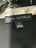 Sara Michelle Tropical Ivory Short Sleeve Blouse Size S - photo 7