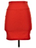 Forever 21 Solid Red Casual Skirt Size S - photo 2