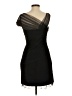 BCBGMAXAZRIA 100% Polyester Black Cocktail Dress Size 4 - photo 2