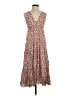 Max Studio Floral Red Casual Dress Size XS - photo 1