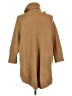 DressBarn 100% Acrylic Tan Poncho Size L - photo 2