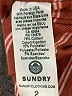 Sundry Stripes Red Burgundy Casual Dress Size Med (2) - photo 8