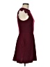 Speechless Hearts Burgundy Cocktail Dress Size M - photo 4