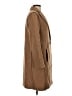 J.Crew 100% Wool Brown Wool Coat Size 4 - photo 4
