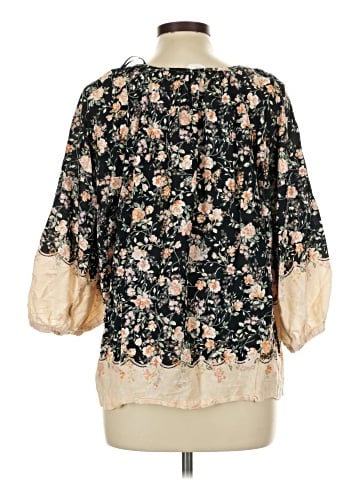 LC Lauren Conrad 3/4 Sleeve Blouse (view 2)