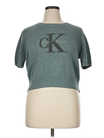 CALVIN KLEIN JEANS Short Sleeve Top (view 1)
