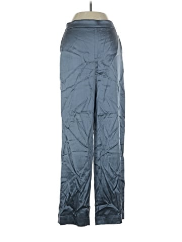 Madewell Pull-On Straight Pants in Stretch Satin (view 1)