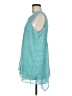 Fever 100% Polyester Teal Sleeveless Blouse Size M - photo 5