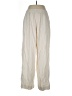 Old Navy Solid Ivory Linen Pants Size L - photo 2