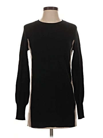 Aqua Cashmere Pullover Sweater (view 1)
