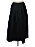 H&M 100% Polyester Solid Black Formal Skirt Size 10 - photo 2