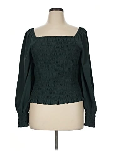 Madewell Long Sleeve Blouse (view 1)