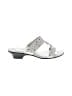 Karen Scott Silver Sandals Size 10 - photo 1