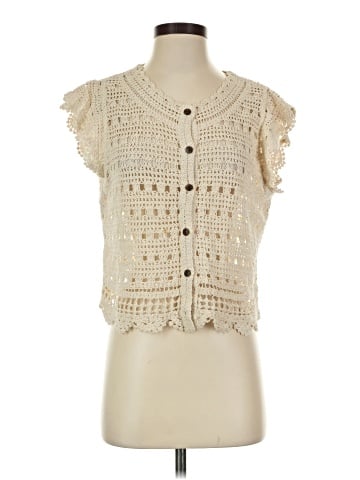 Ultra Pink Sleeveless Button-Down Shirt (view 1)