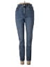 Express Hearts Blue Jeans Size 2S - photo 1