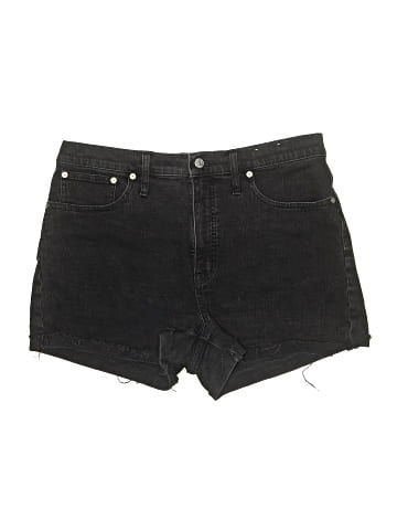 Madewell High-Rise Denim Shorts in Lunar Wash (view 1)