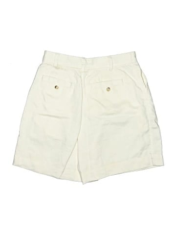 Madewell Clarke Pleated Shorts in Travel Linen-Blend (view 2)