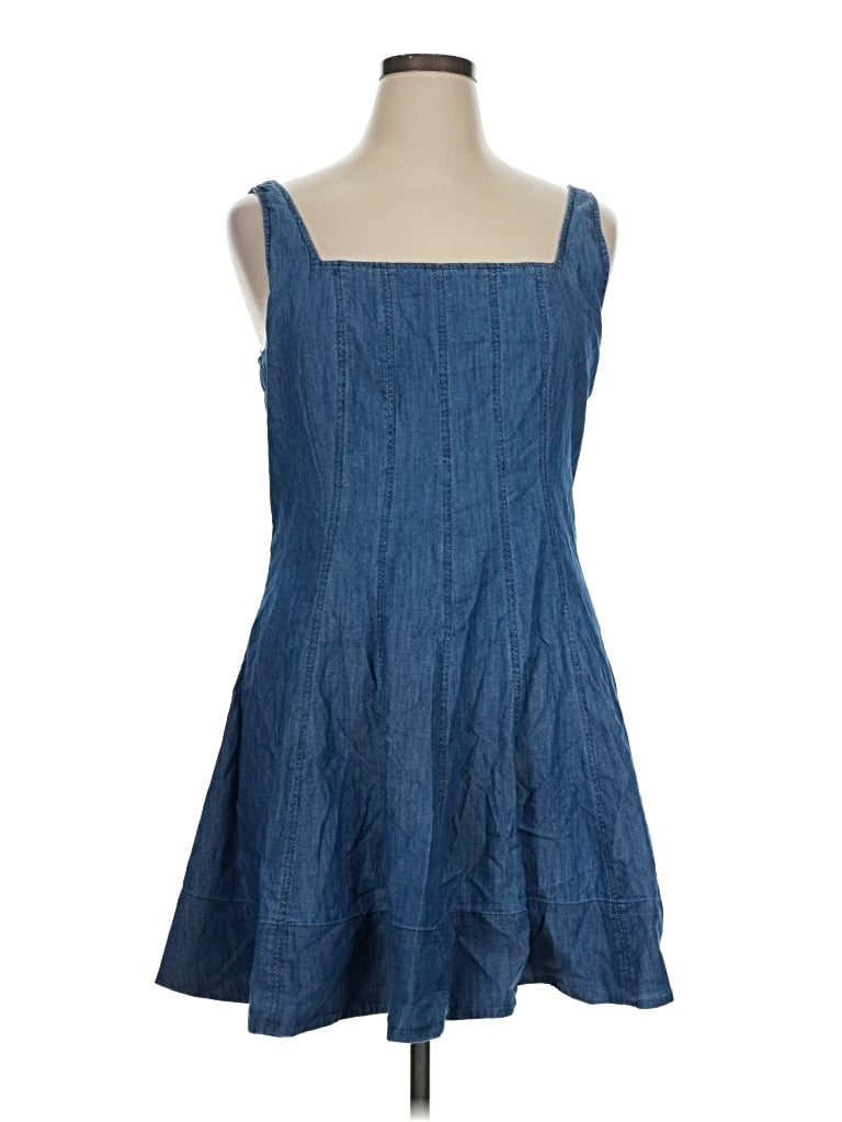 Ann Taylor Loft Casual Dress In Blue