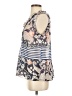 CAbi 100% Polyester Blue Sleeveless Blouse Size S - photo 5
