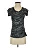 Nike 100% Polyester Tweed Gray Active T-Shirt Size S - photo 1