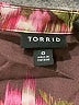 Torrid Floral Brown Long Sleeve Blouse Size Lg Plus (0) - photo 7